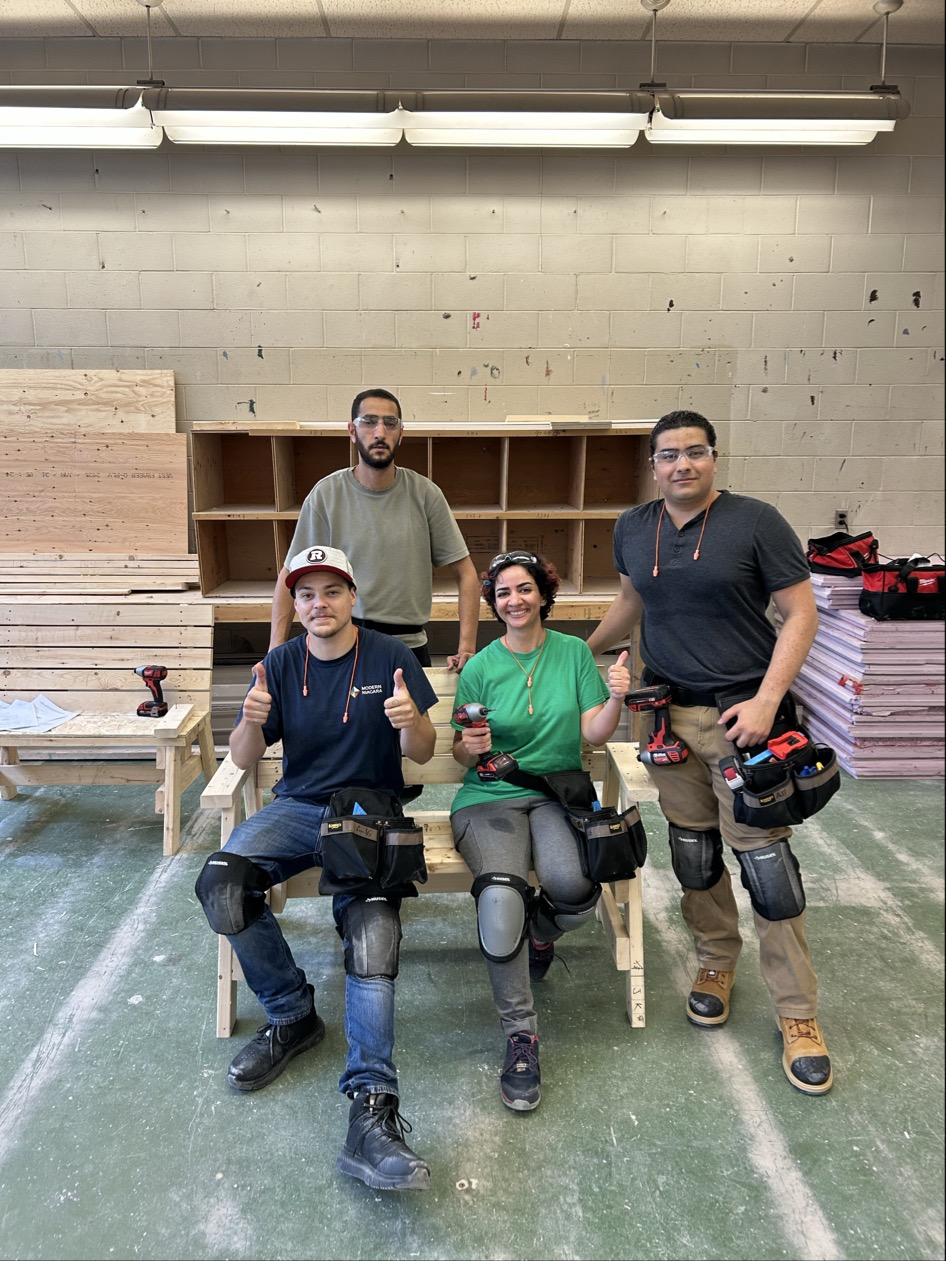 YMCA skilled trades training in action